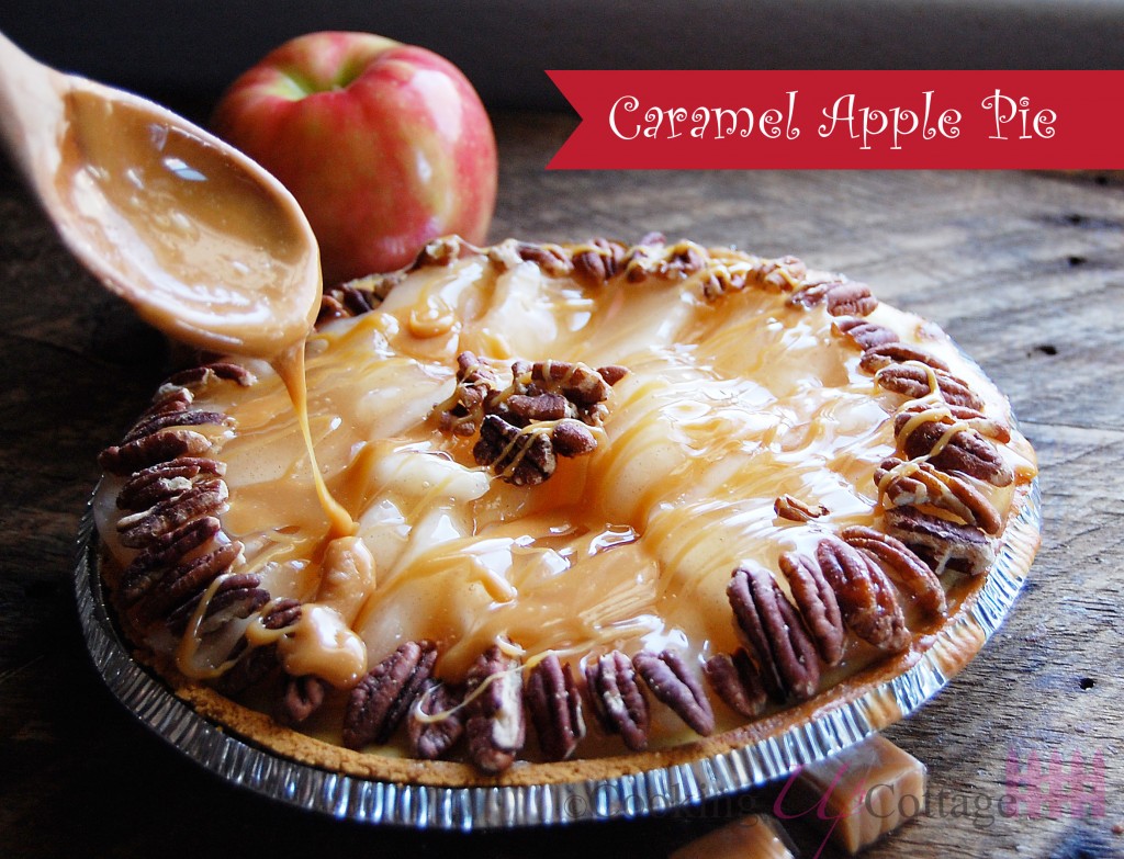 Caramel apple pie