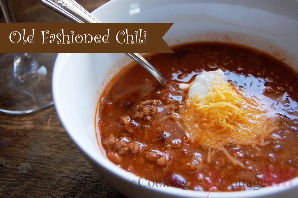 Old Fashioned Chili