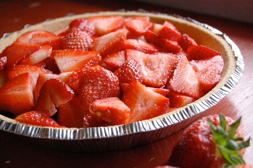 Strawberry pie