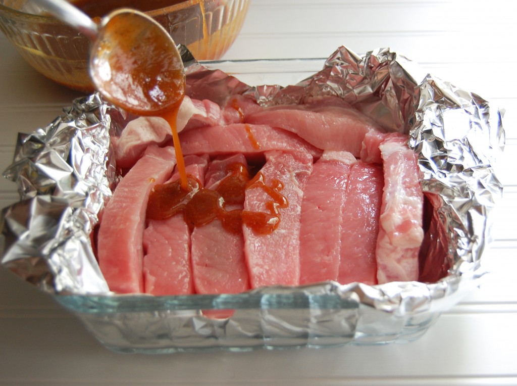 ribs in pan