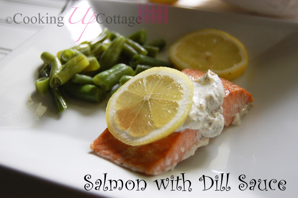 salmon in dill sauce