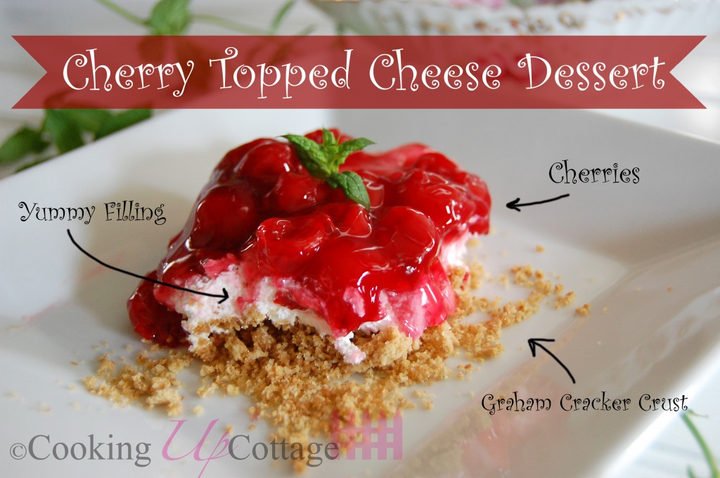 Cherry Topped Cheese Dessert