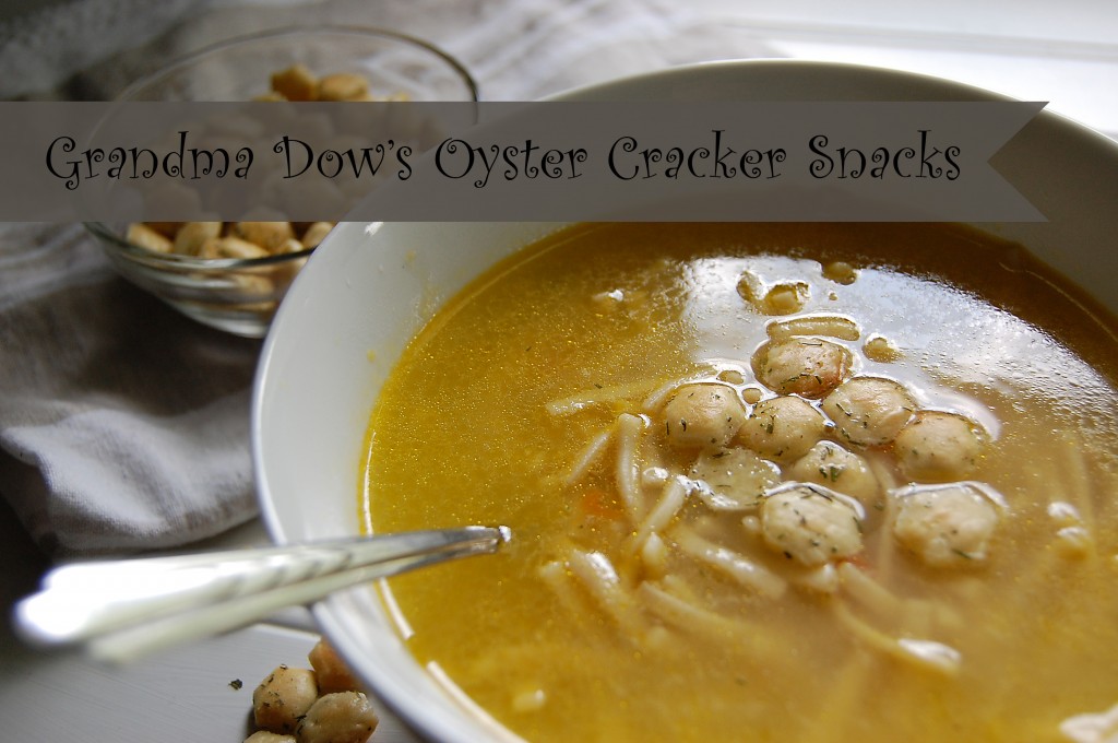 Grandms dow's oyster cracker