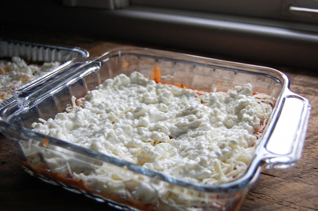 cottage cheese layer