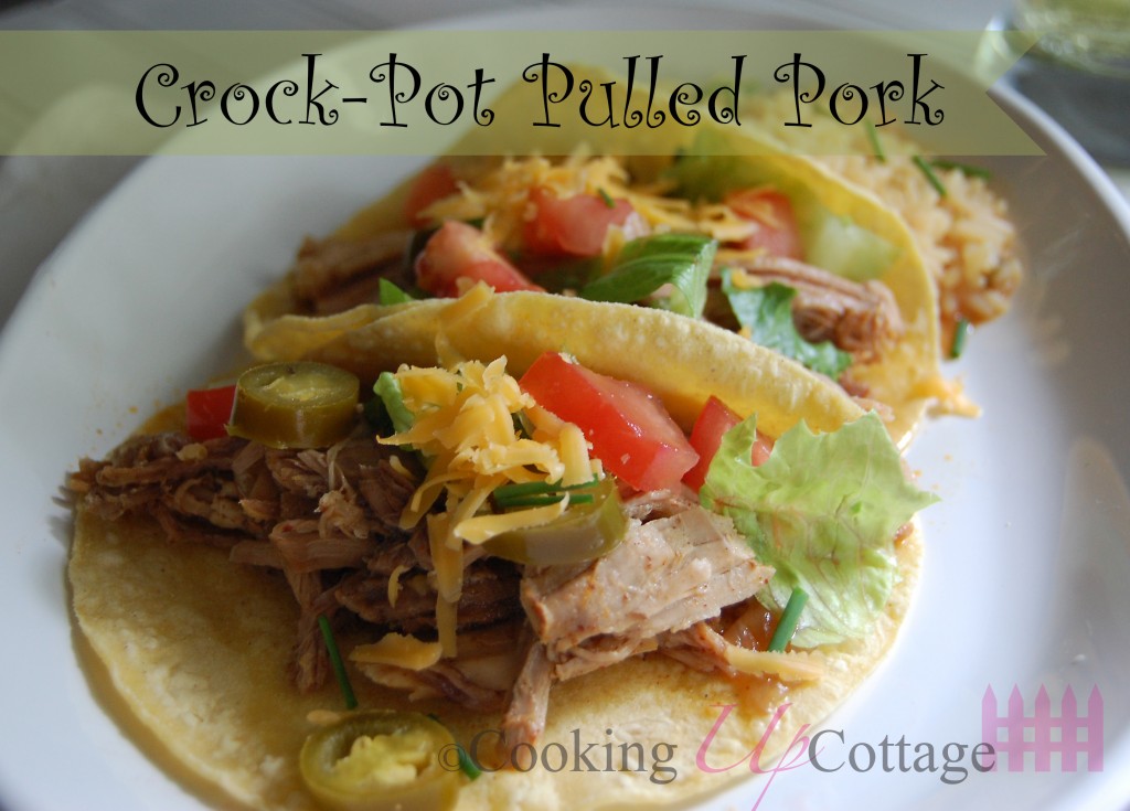 crock pot pulled pork 1