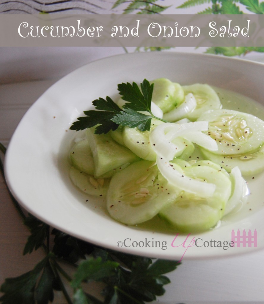 cucumber and onion salad