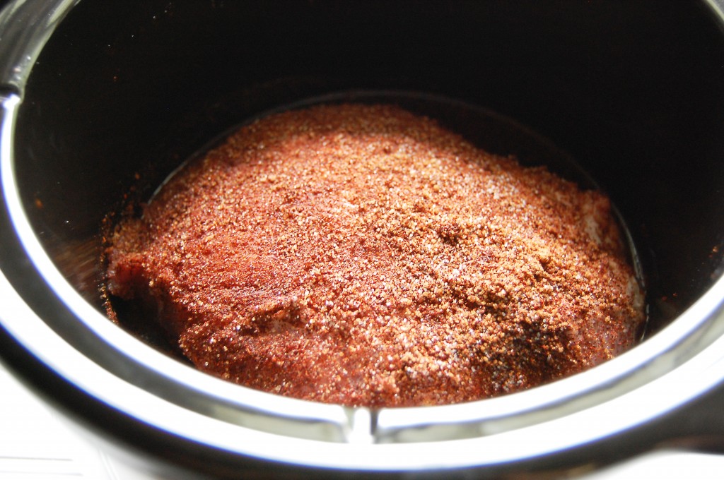 spices on pork