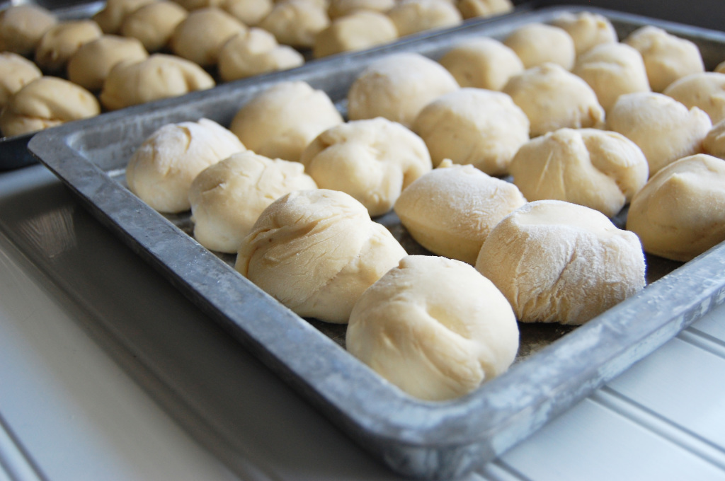 dough after second rise