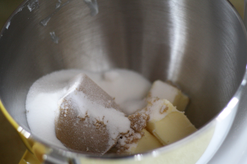 butter and sugar for star cookies