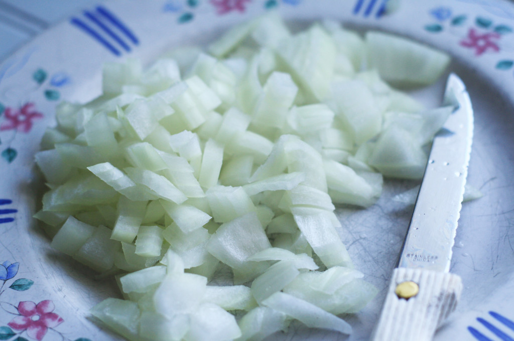 chopped onion