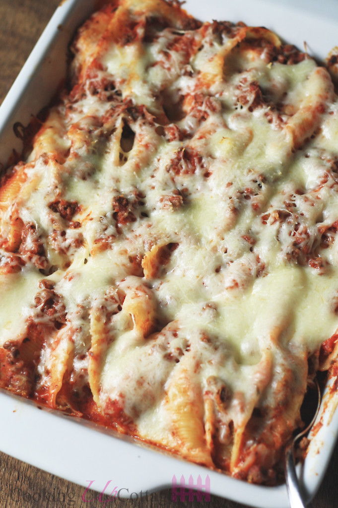 full pan stuffed shells