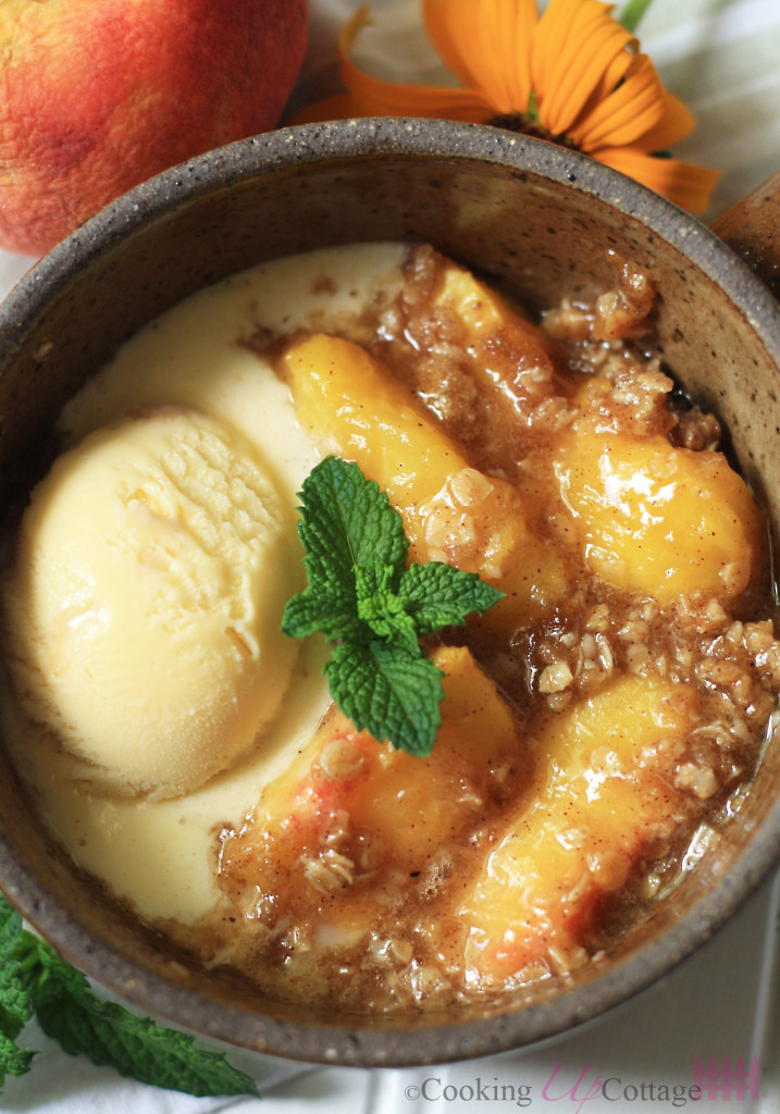 peach crisp 1