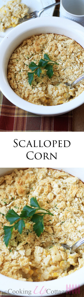 scalloped corn long pin