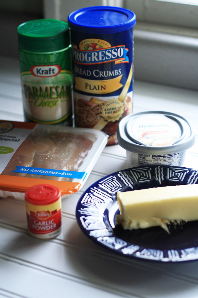 ingredients for stuffed chicken