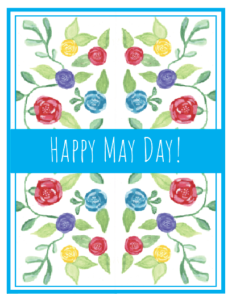 May Day Printable – Cooking Up Cottage